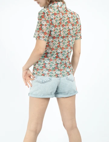 Camasa Vila, floral, M