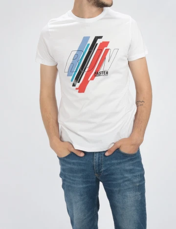 Tricou Milano Bulls, alb, S