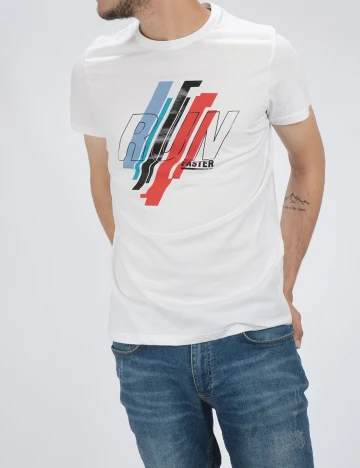 Tricou Milano Bulls, alb, S