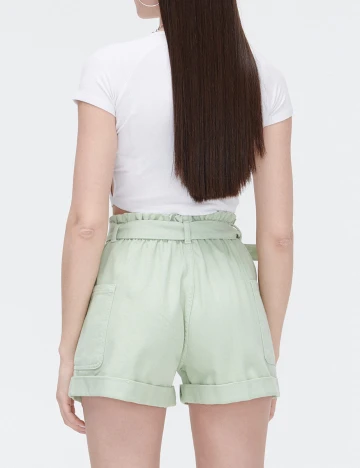 Pantaloni Scurti CROPP, verde, 34