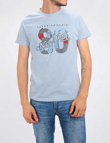 Tricou Milano Bulls, bleu, S