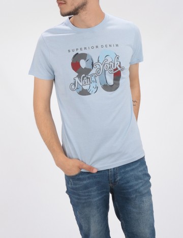 Tricou Milano Bulls, bleu, S