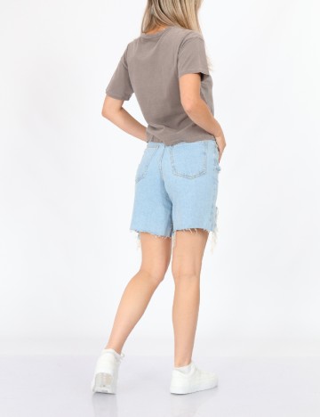 Pantaloni scurti CROPP, albastru
