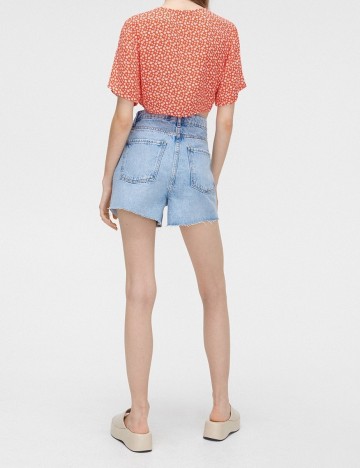 Pantaloni Scurti CROPP, albastru, 32