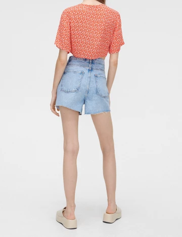 Pantaloni Scurti CROPP, albastru, 32