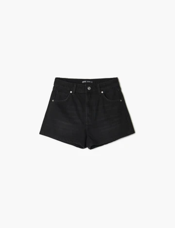 Pantaloni Scurti CROPP, negru, 32 Negru
