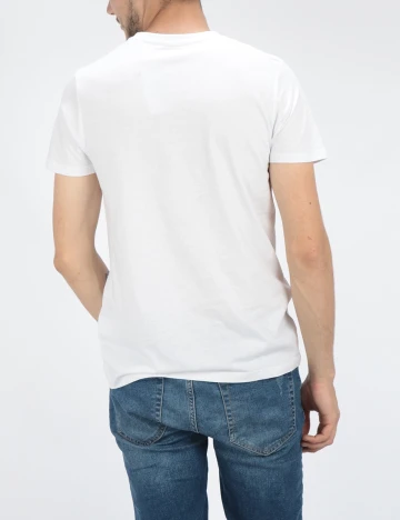 Tricou Milano Bulls, alb, S Alb