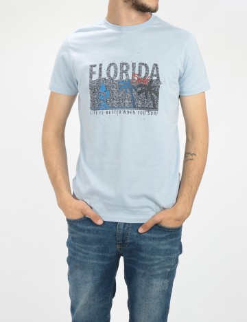 Tricou Milano Bulls, bleu, S