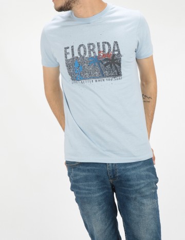 Tricou Milano Bulls, bleu, S