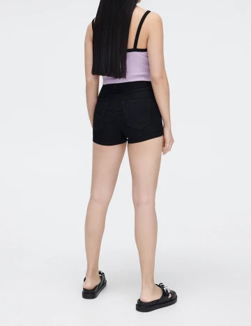 Pantaloni Scurti CROPP, negru, 34