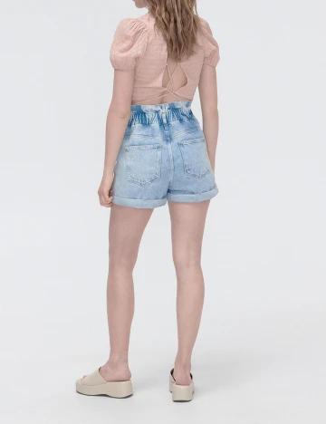 Pantaloni scurti CROPP, albastru