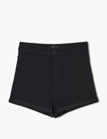Pantaloni scurti CROPP, negru