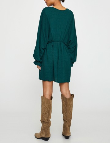 Rochie Pull&Bear, verde, M