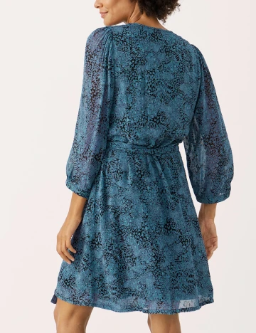Rochie Scurta Part Two, albastru, 46