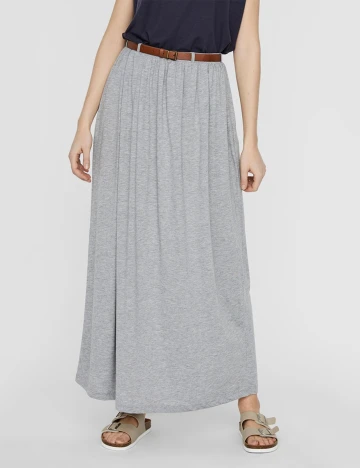Fusta Vero Moda, gri, L