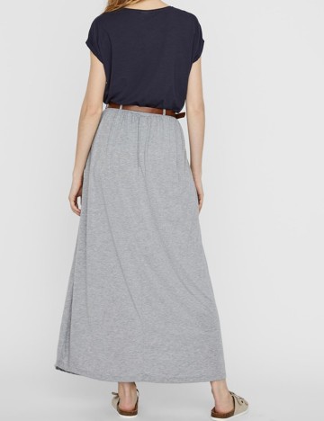 Fusta Vero Moda, gri, L