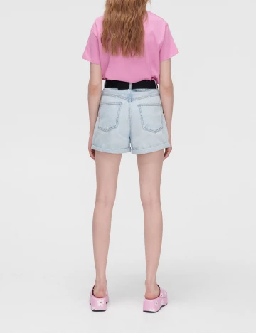 Pantaloni Scurti CROPP, bleu, 32