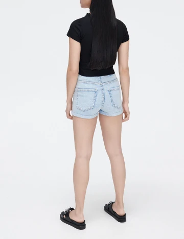 Pantaloni Scurti CROPP, bleu, 32