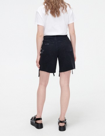 Pantaloni Scurti CROPP, negru, 32