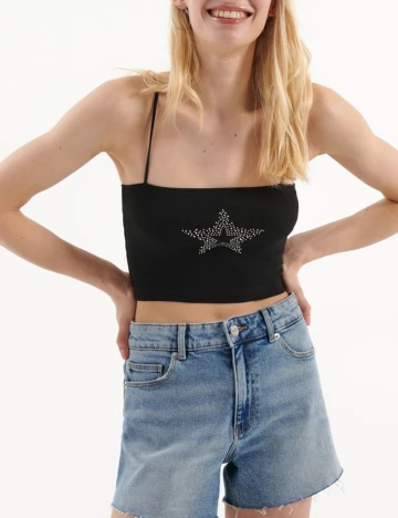 Top House Brand, negru, L Negru
