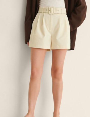 Pantaloni scurti NA-KD, bej, 36