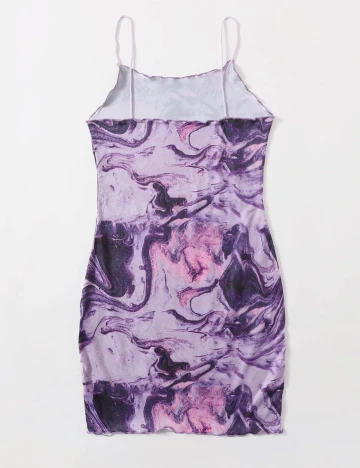 Rochie scurta SHEIN, mov, XL Mov