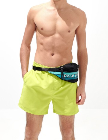 Short House Brand, verde neon, XXL