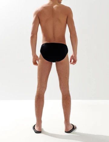 Slip de baie House Brand, negru Negru