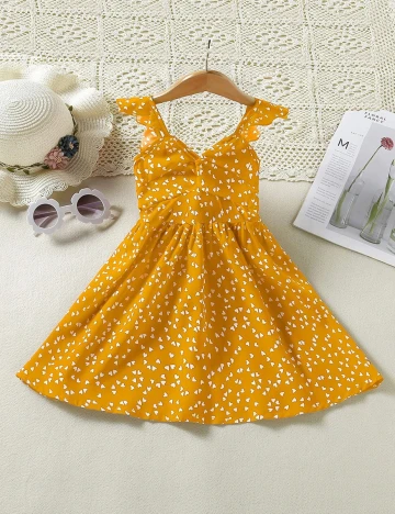 Rochie Shein Kids, galben, 1-2ANI