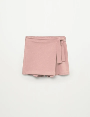 Pantaloni Scurti Mango Kids, roz, 9-10 Ani Roz