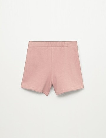Pantaloni Scurti Mango Kids, roz, 9-10 Ani