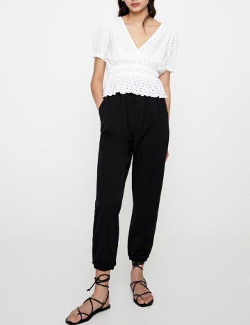 Top Pull&Bear, alb, L