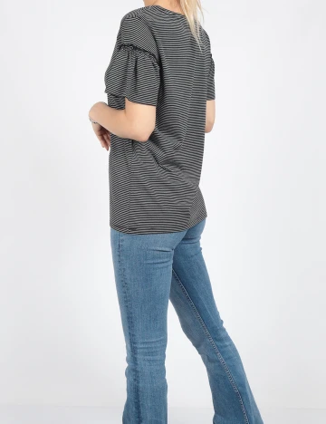Tricou Jacqueline de Yong, negru, M