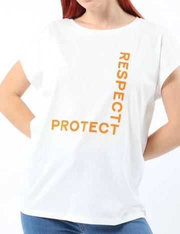 Tricou Vero Moda, alb, M Alb