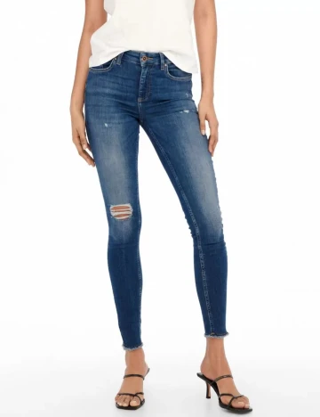 Blugi Only, albastru, S/32