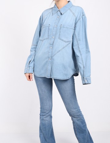Camasa Only, albastru, M