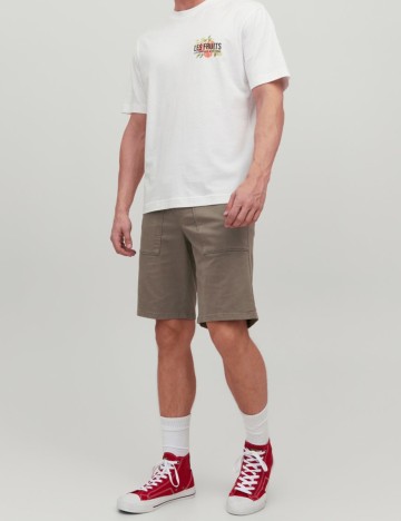 Pantaloni scurti Jack&Jones, maro, M