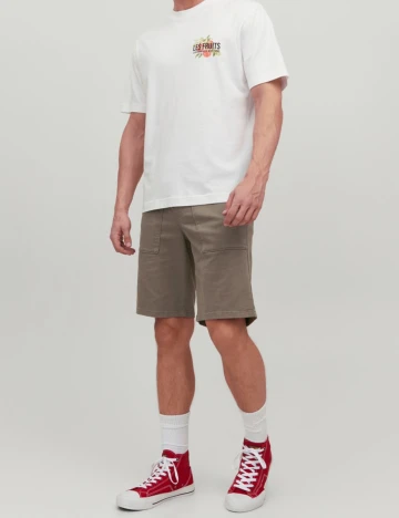 Pantaloni scurti Jack&Jones, maro, M