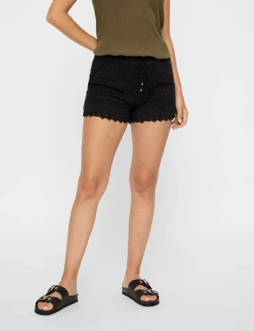 Pantaloni scurti Vero Moda, negru, S