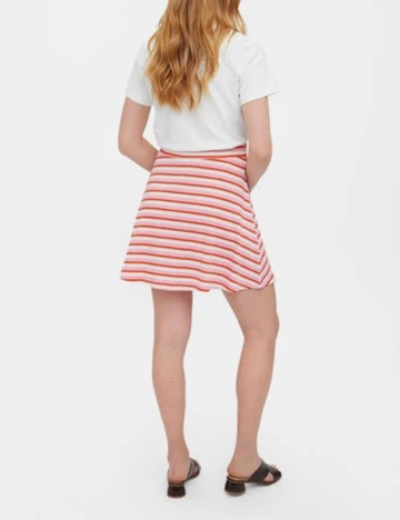 Fusta Vero Moda, roz, L