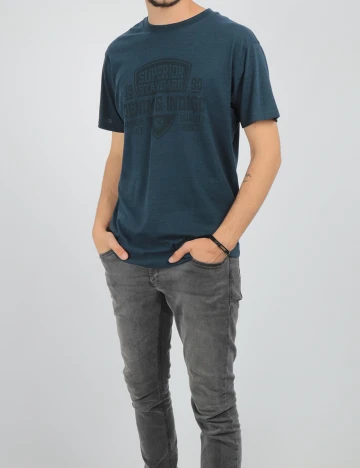 Tricou Jack&Jones, bleumarin, L