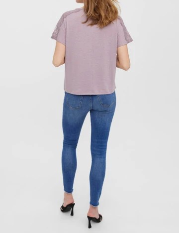 Tricou Vero Moda, mov, L