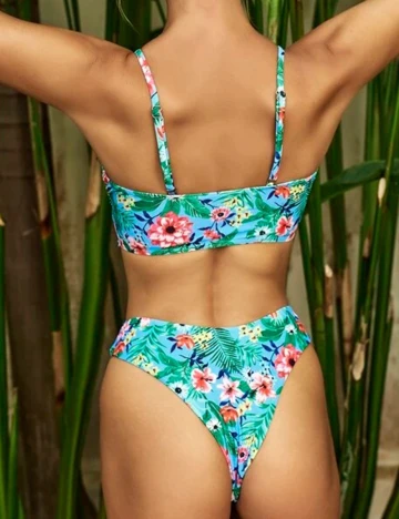 Costum de baie SHEIN, floral, M