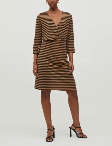 Rochie scurta Vila, maro, S Maro