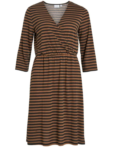 Rochie scurta Vila, maro, S Maro