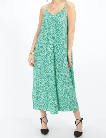 Rochie medie Vero Moda, verde, S/P