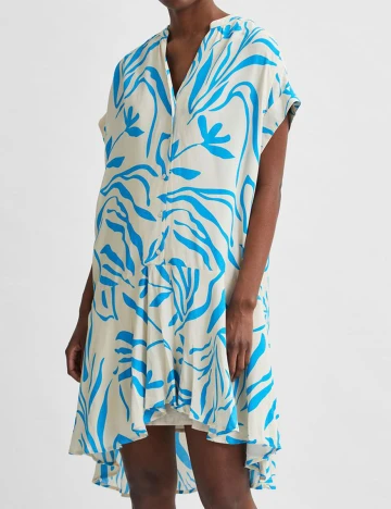 Rochie scurta Selected Femme, crem, 40