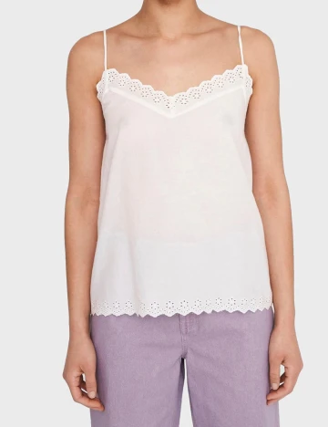 Maiou Noisy May, alb, L Alb