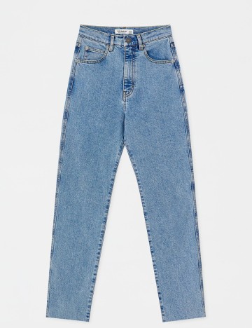 Blugi Pull&Bear, albastru, 32