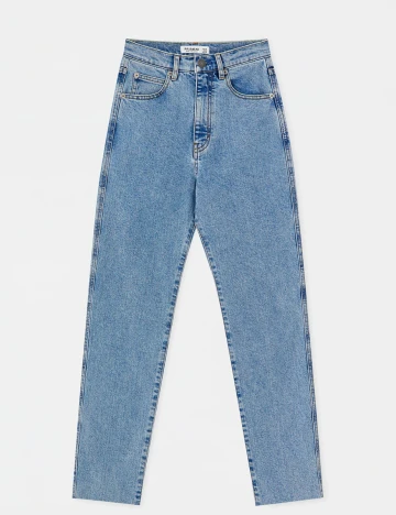 Blugi Pull&Bear, albastru, 32